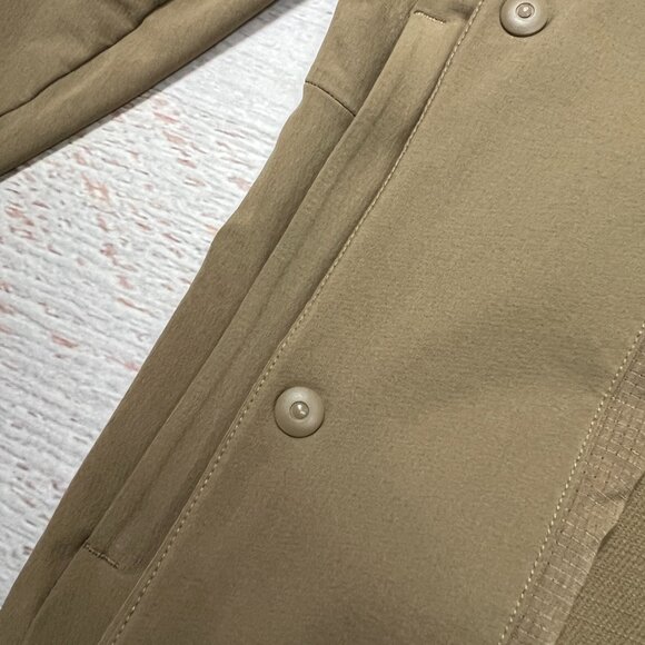 NWOT Lululemon City Excursion Jacket MENS XS Frontier Brown Mesh Bomber NEW - Picture 14 of 16